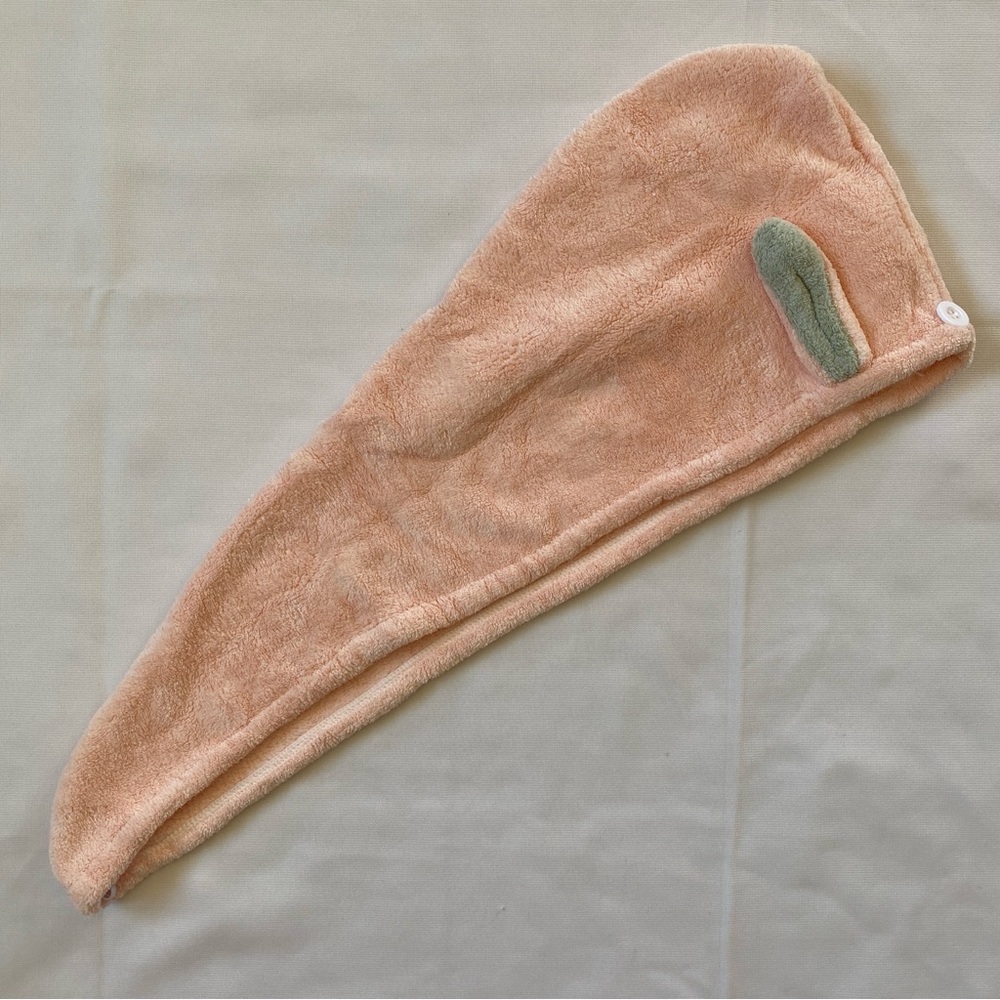 Ear Decor Dry Hair Cap